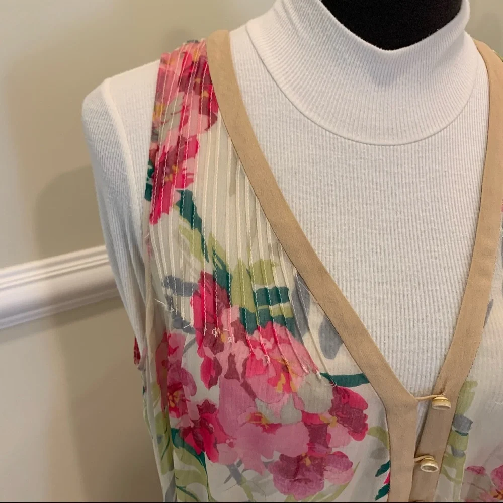 Elisabeth and James floral silk dress - Picture 2 of 12